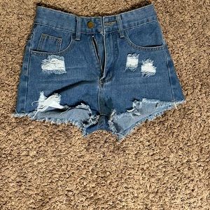 SHEIN Jean Shorts NWOT